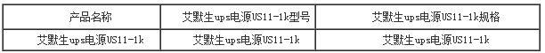 艾默生US系列