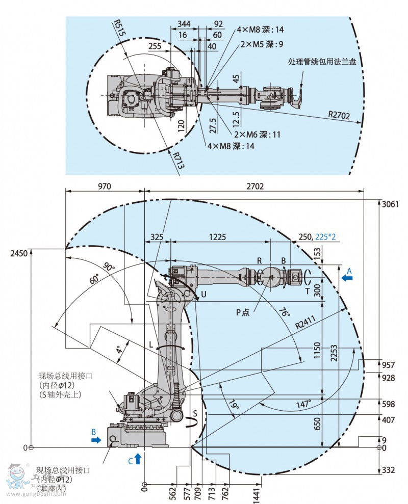 安川機器人MS210-1