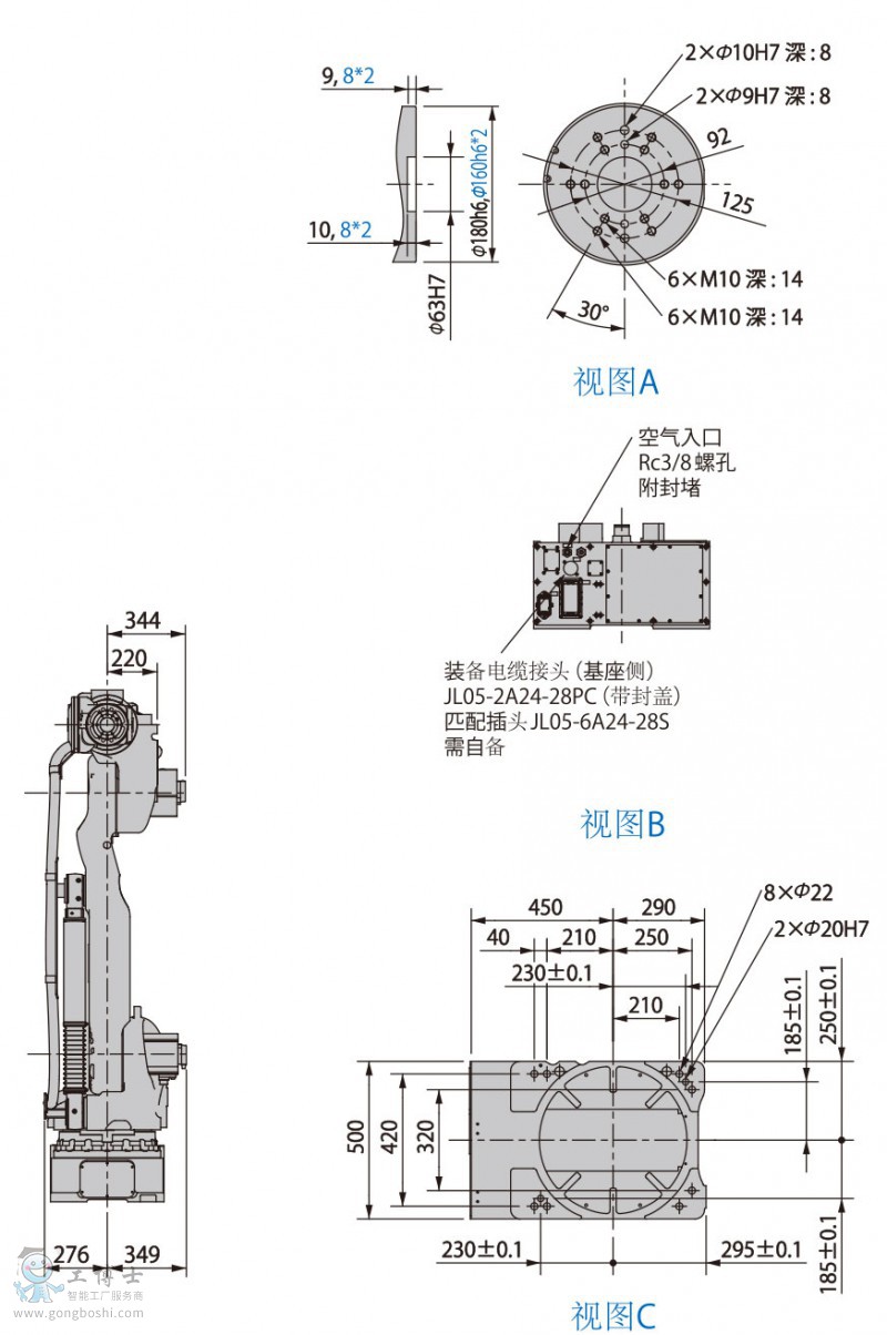 安川機器人MS210-2