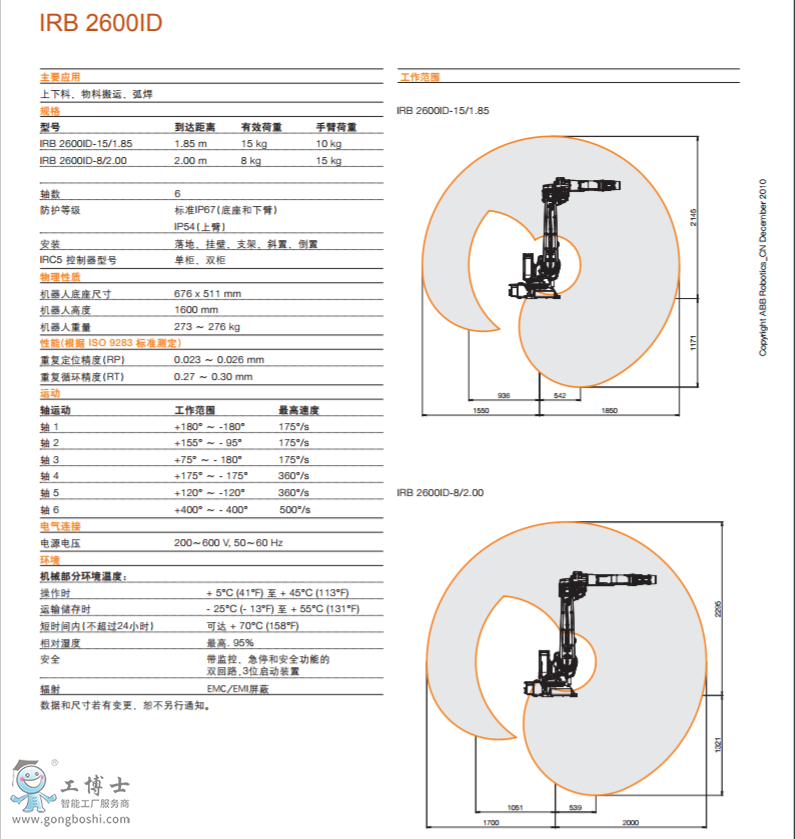 ABB弧焊機(jī)器人
