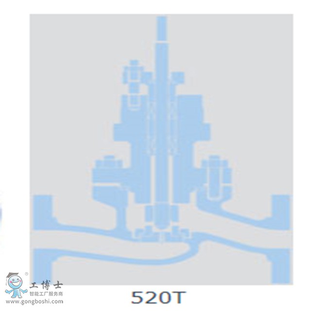 KOSO工裝無(wú)錫自控 501T頂部導(dǎo)向型單座調(diào)節(jié)閥搭配FISHER6200定位器
