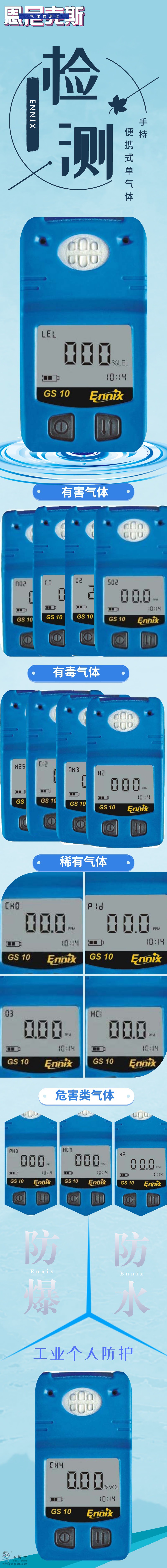 GS10單一氣體檢測(cè)儀