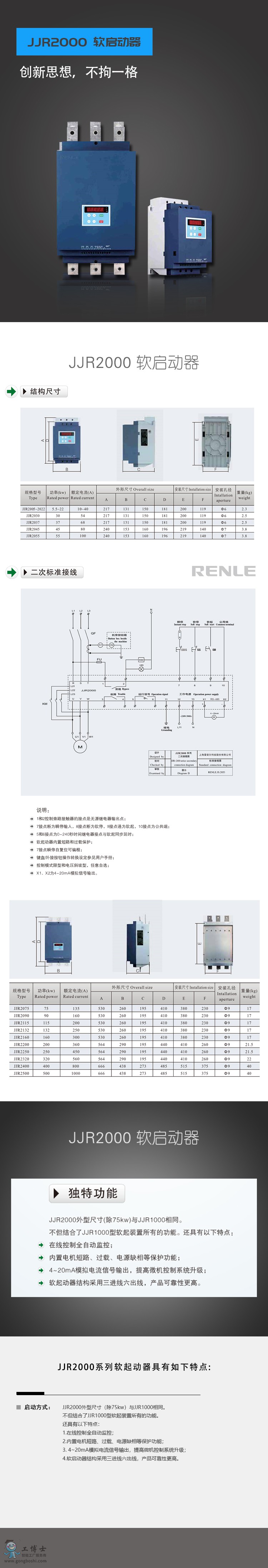 JJR2000軟啟動(dòng)器