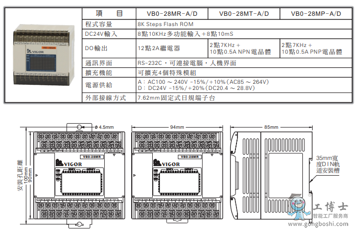 VB0-28MT-A參數(shù)