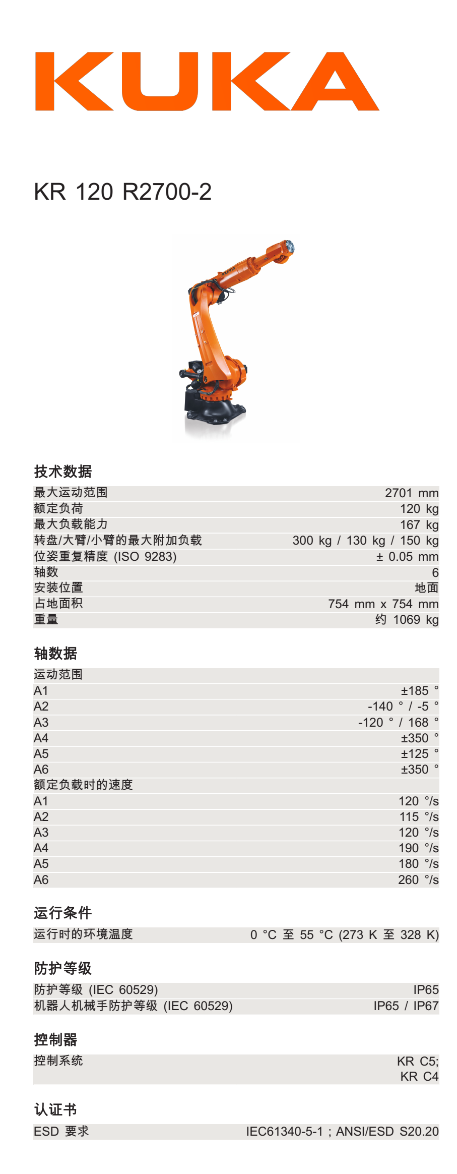 KR120 R2700-2 參數(shù)1